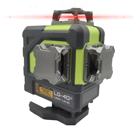 4D czerwony poziom lasera