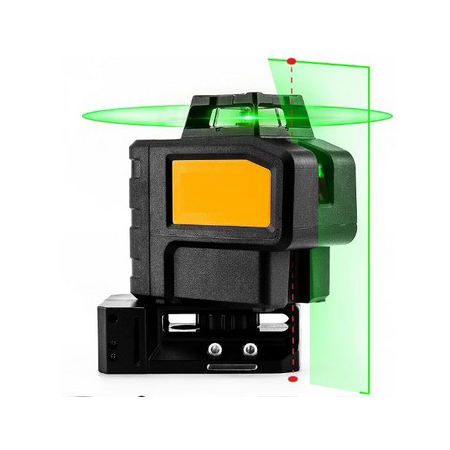 Połączona kropka zielona laser